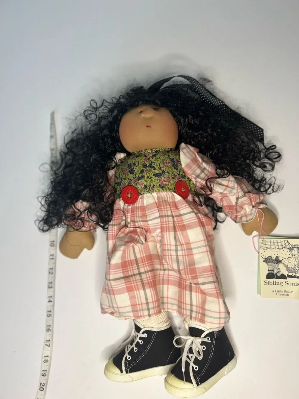 Vintage Little Souls Sibling Souls Cloth Doll Gretchen Wilson Collectible 1997